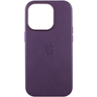 Шкіряний чохол Leather Case (AAA) with MagSafe and Animation для Apple iPhone 15 Pro Max (6.7'')