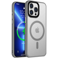 TPU+PC чохол Metal Buttons with MagSafe Colorful для Apple iPhone 15 Pro Max (6.7'')