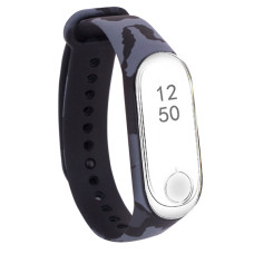 Силіконовий ремінець з малюнком для Xiaomi Mi Band 3/4
