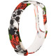 Силіконовий ремінець з малюнком для Xiaomi Mi Band 5 / 6